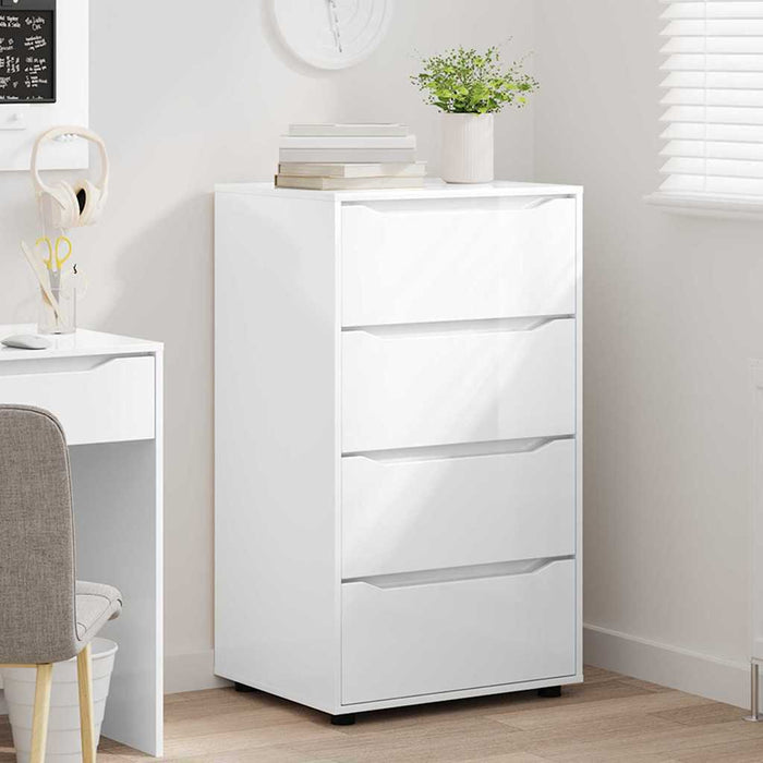 Dulapuri de depozitare Alb lucios 60 x 48 x 105 cm - WALTI WALTI