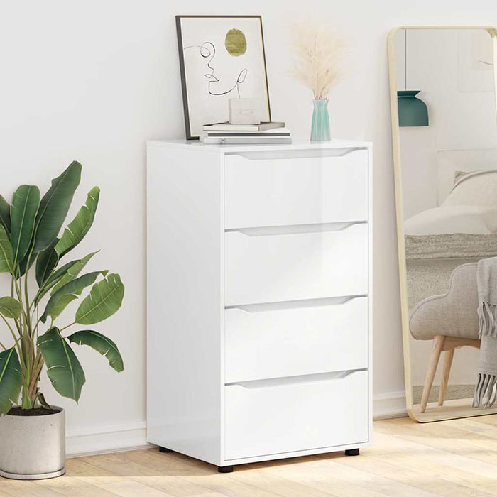 Dulapuri de depozitare Alb lucios 60 x 48 x 105 cm - WALTI WALTI