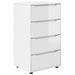 Dulapuri de depozitare Alb lucios 60 x 48 x 105 cm - WALTI WALTI