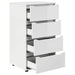 Dulapuri de depozitare Alb lucios 60 x 48 x 105 cm - WALTI WALTI