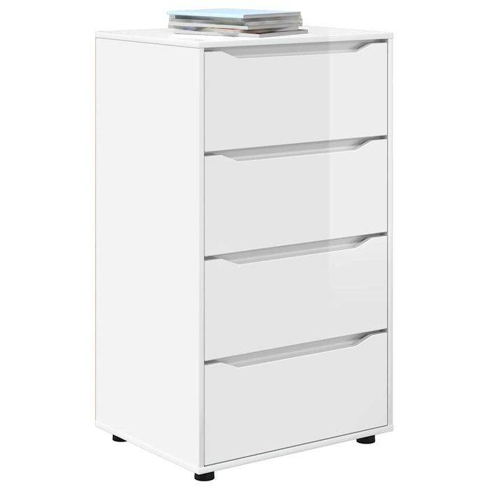 Dulapuri de depozitare Alb lucios 60 x 48 x 105 cm - WALTI WALTI