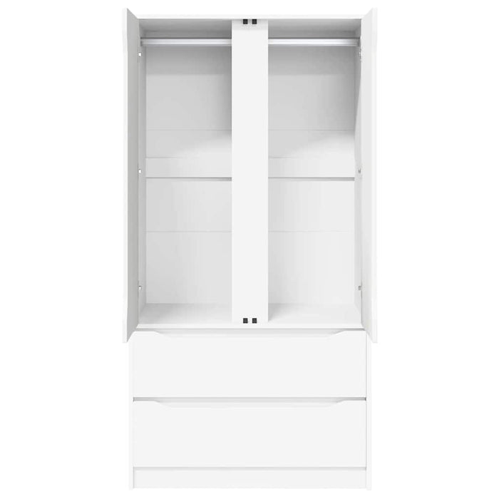 Dulap de Baie cu sertar Alb 79,5 x 49 x 156 cm Lemn compozit - WALTI WALTI
