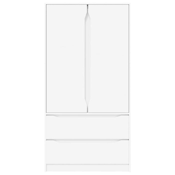 Dulap de Baie cu sertar Alb 79,5 x 49 x 156 cm Lemn compozit - WALTI WALTI