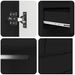 Dulap de Baie cu sertar Negru 79,5 x 49 x 156 cm Lemn compozit - WALTI WALTI
