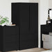 Dulap de Baie cu sertar Negru 79,5 x 49 x 156 cm Lemn compozit - WALTI WALTI