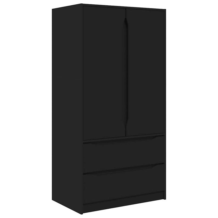 Dulap de Baie cu sertar Negru 79,5 x 49 x 156 cm Lemn compozit - WALTI WALTI
