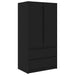 Dulap de Baie cu sertar Negru 79,5 x 49 x 156 cm Lemn compozit - WALTI WALTI