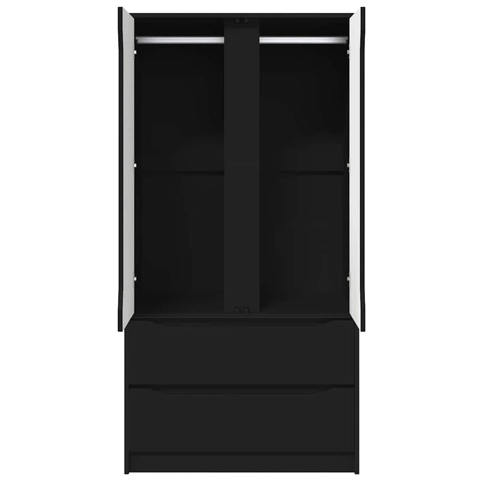 Dulap de Baie cu sertar Negru 79,5 x 49 x 156 cm Lemn compozit - WALTI WALTI