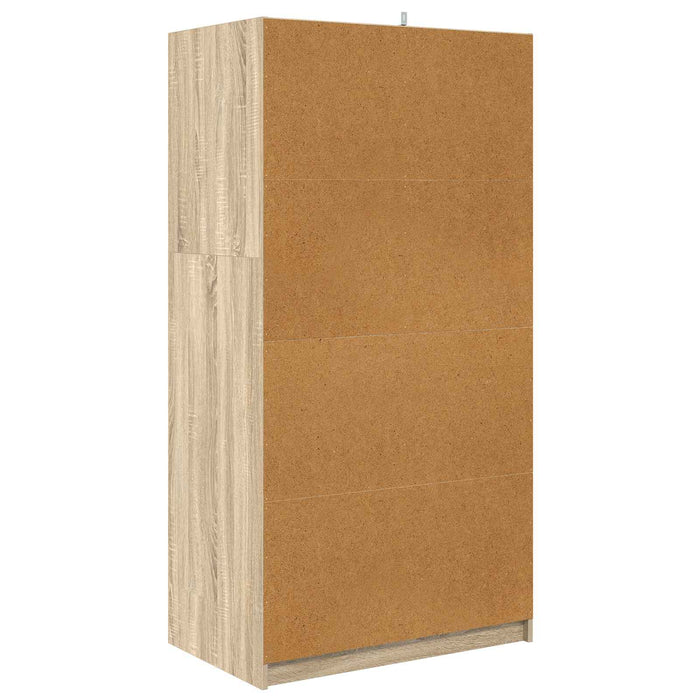 Dulap cu sertar Stejar Sonoma 79,5 x 49 x 156 cm Lemn prelucrat WALTI