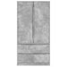 Dulap de Baie Gri din beton 79,5 x 49 x 156 cm Lemn compozit - WALTI WALTI