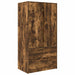 Dulap de Baie Stejar fumuriu 79,5 x 49 x 156 cm Lemn compozit - WALTI WALTI