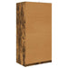 Dulap de Baie Stejar fumuriu 79,5 x 49 x 156 cm Lemn compozit - WALTI WALTI