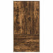 Dulap de Baie Stejar fumuriu 79,5 x 49 x 156 cm Lemn compozit - WALTI WALTI