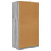 Dulap de Baie Gri Sonoma 79,5 x 49 x 156 cm Lemn compozit - WALTI WALTI