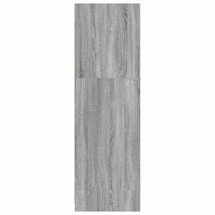 Dulap de Baie Gri Sonoma 79,5 x 49 x 156 cm Lemn compozit - WALTI WALTI