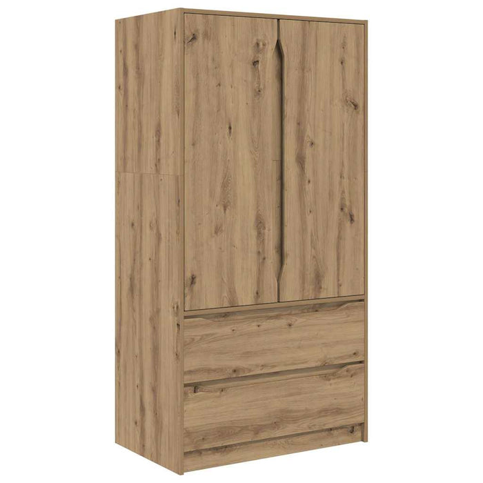 Dulap de Baie Stejar Artizanal 79,5 x 49 x 156 cm Lemn compozit - WALTI WALTI