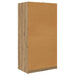 Dulap de Baie Stejar Artizanal 79,5 x 49 x 156 cm Lemn compozit - WALTI WALTI