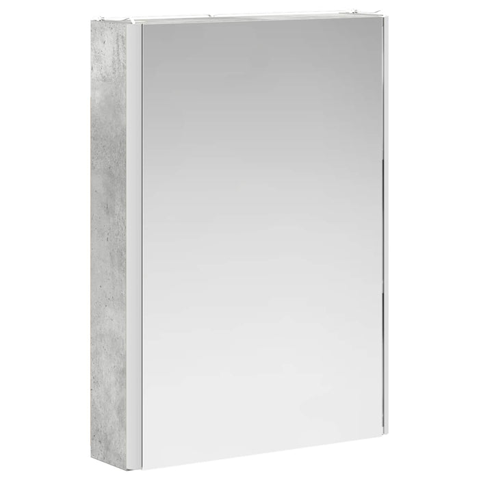 Set dulap baie 5 pcs Gri Beton 43 x 11,5 x 60,5 cm WALTI