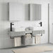 Set dulap baie 5 buc. Gri Beton Lemn prelucrat - WALTI WALTI