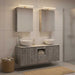 Set dulap baie 5 buc. Gri Beton Lemn prelucrat - WALTI WALTI