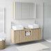 Set dulap baie 4 buc. Stejar Sonoma Lemn prelucrat - WALTI WALTI