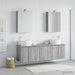Set dulap baie 5 buc. Sonoma gri Lemn prelucrat - WALTI WALTI