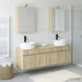 Set dulap baie 5 buc. Stejar Sonoma Lemn prelucrat - WALTI WALTI