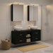 Set dulap baie 5 buc. Stejar Negru Lemn prelucrat - WALTI WALTI