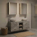 Set dulap baie 5 buc. Gri Beton Lemn prelucrat - WALTI WALTI