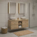 Set de mobilier pentru baie 5 buc. Stejar Sonoma - WALTI WALTI