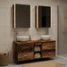 Set de mobilier pentru baie 5 buc. Lemn vechi - WALTI WALTI