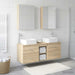 Set de mobilier pentru baie 5 buc. Stejar Sonoma - WALTI WALTI