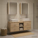 Set de mobilier pentru baie 5 buc. Stejar Sonoma - WALTI WALTI