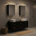 Set de mobilier pentru baie 5 buc. Stejar Negru - WALTI WALTI