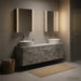 Set de mobilier pentru baie 5 buc. Gri Beton - WALTI WALTI