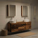 Set de mobilier pentru baie 5 buc. Lemn vechi - WALTI WALTI