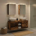 Set de mobilier pentru baie 5 buc. Lemn vechi - WALTI WALTI