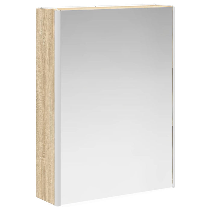 Set de mobilier pentru baie 5 pcs Stejar Sonoma WALTI