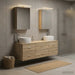 Set de mobilier pentru baie 5 buc. Stejar Sonoma - WALTI WALTI