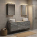 Set de mobilier pentru baie 5 buc. Sonoma gri - WALTI WALTI