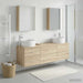 Set de mobilier pentru baie 5 buc. Stejar Sonoma - WALTI WALTI