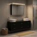 Set de mobilier pentru baie 4 buc. Stejar Negru - WALTI WALTI