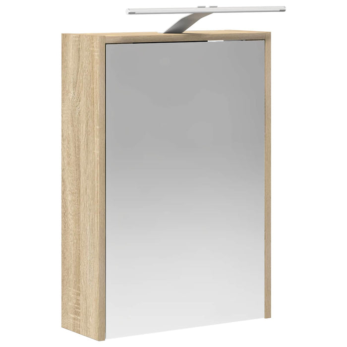 Set de mobilier pentru baie 5 pcs Stejar Sonoma WALTI