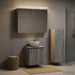 Set de mobilier pentru baie 4 buc. Sonoma gri - WALTI WALTI