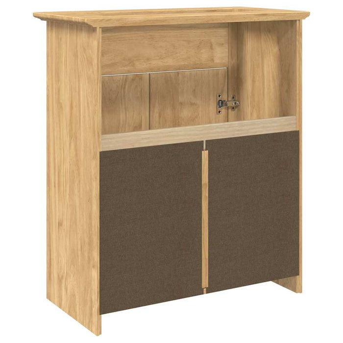 Dulap de Baie BODO Maro miere 70 x 35 x 80 cm Lemn compozit - WALTI WALTI