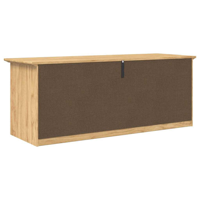 Bancă de hol BODO Maro miere 118 x 40 x 50 cm Lemn compozit - WALTI WALTI