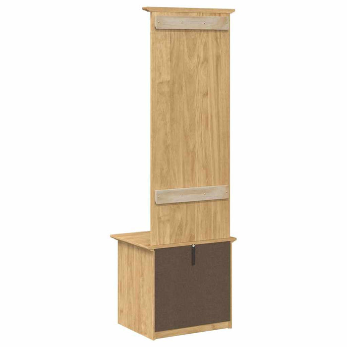 Dulap pentru hol cu sertar BODO Maro miere 50 x 40 x 156,7 cm - WALTI WALTI