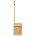 Dulap pentru hol cu sertar BODO Maro miere 50 x 40 x 156,7 cm - WALTI WALTI