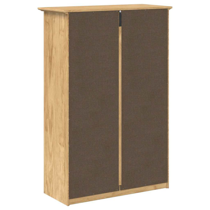 Raft pentru încălțăminte BODO Maro miere 80 x 35 x 118 cm - WALTI WALTI