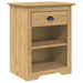 Dulap de noapte BODO Maro miere 53 x 38,5 x 67 cm Lemn compozit - WALTI WALTI